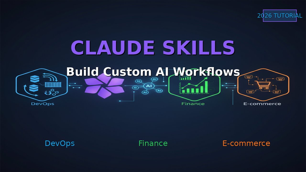 Claude Skills Tutorial 2026 - Build Custom AI Workflows