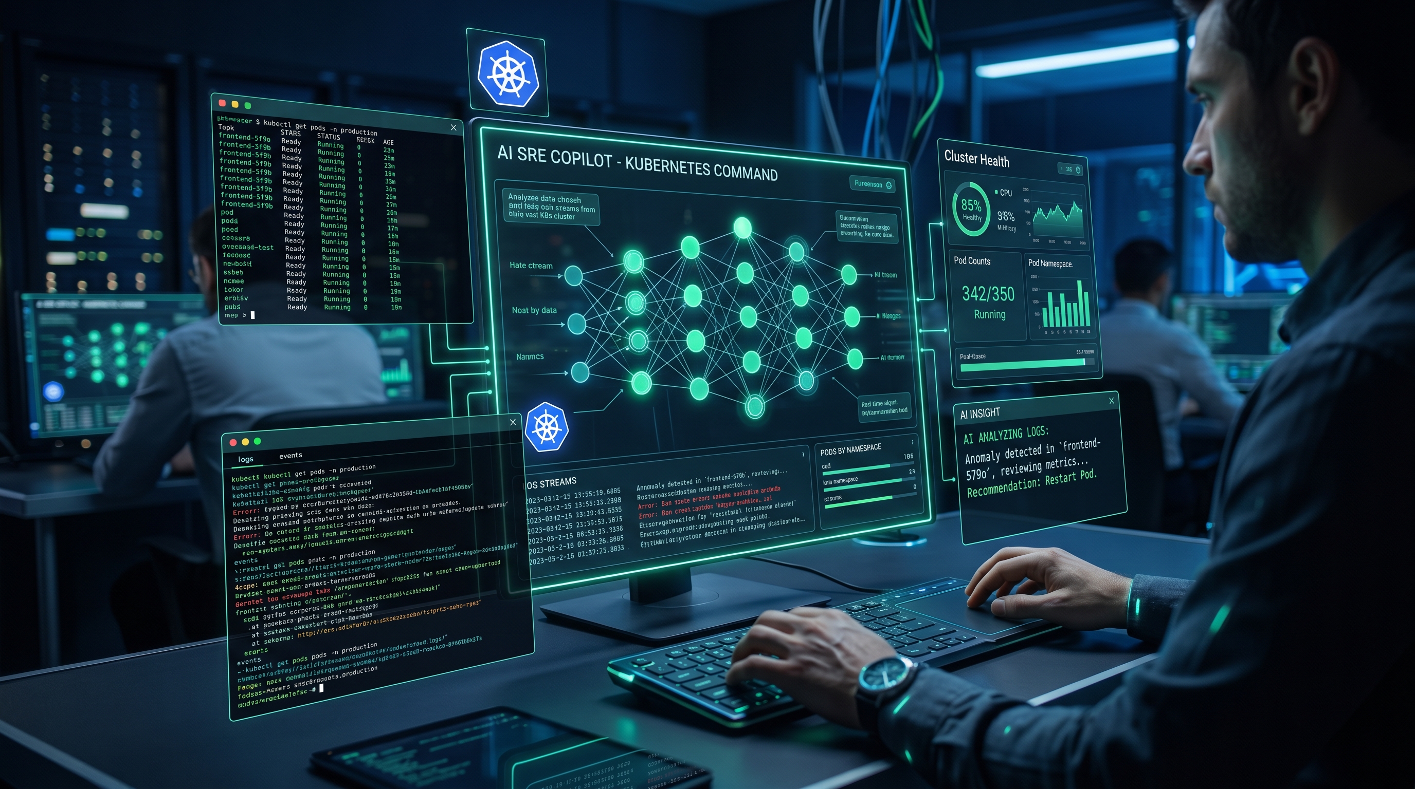 K8sGPT AI SRE Copilot for Kubernetes troubleshooting