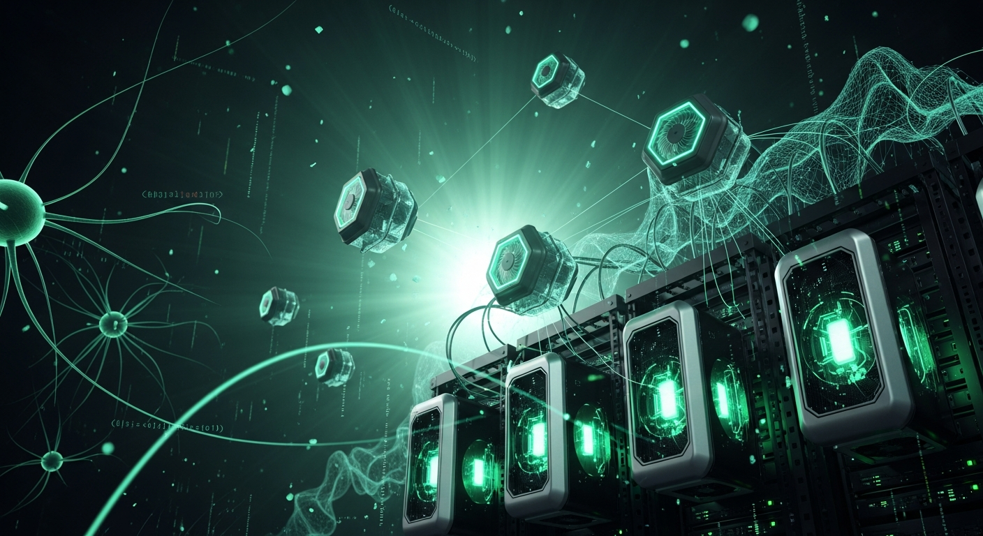 Enterprise Kubernetes cluster with GPU nodes running LLM inference workloads